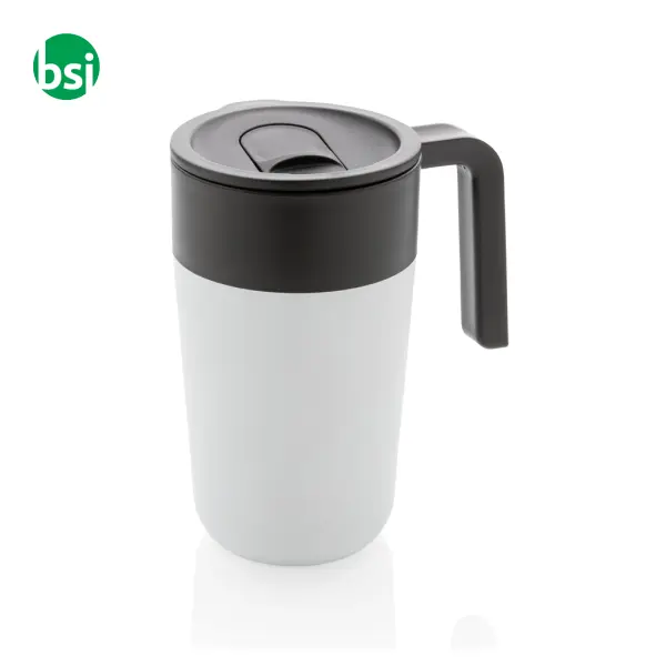GRS Recycled PP and SS mug with handle -  11