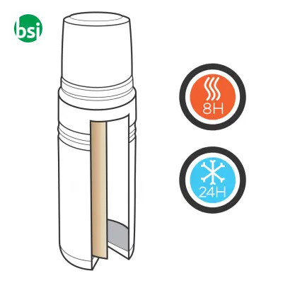 Swiss Peak Elite 1L copper vacuum flask - Immagine 8