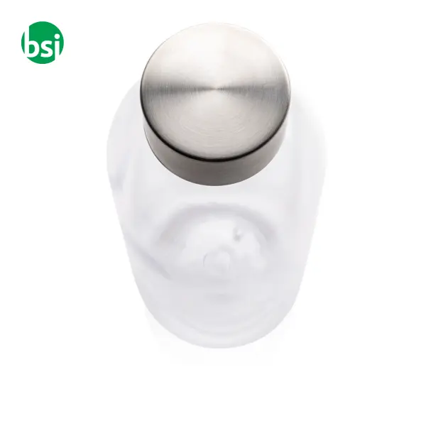 Leakproof water bottle with metallic lid -  3