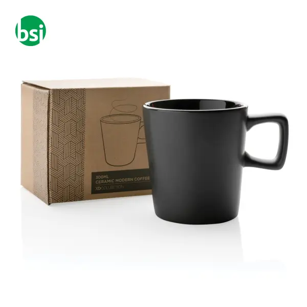 Ceramic modern coffee mug -  4