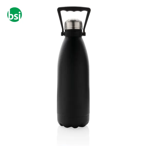 RCS Recycled stainless steel large vacuum bottle -  3