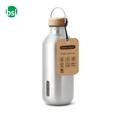 Black+Blum Steel Water Bottle 600ml - Immagine 6