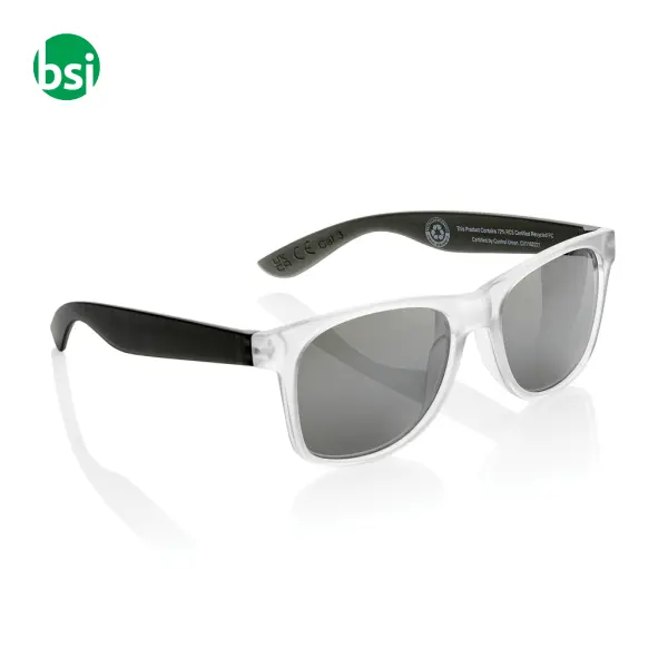 Gleam RCS recycled PC mirror lens sunglasses -  2
