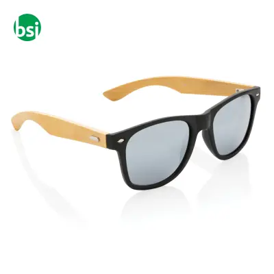 Bamboo and RCS recycled plastic sunglasses - Immagine 2
