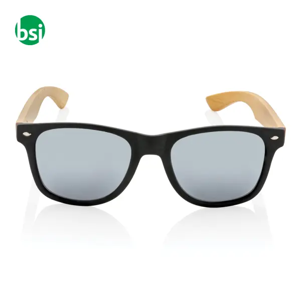 Bamboo and RCS recycled plastic sunglasses -  3