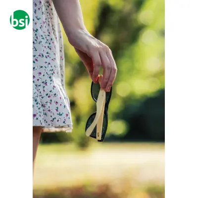 Bamboo and RCS recycled plastic sunglasses - Immagine 9