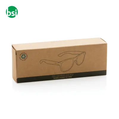 Bamboo and RCS recycled plastic sunglasses - Immagine 5