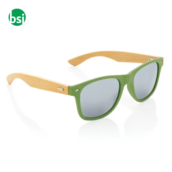 Bamboo and RCS recycled plastic sunglasses -  12