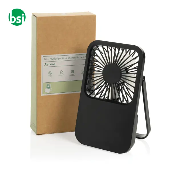 Aervina RCS Rechargeable Desk Fan -  4