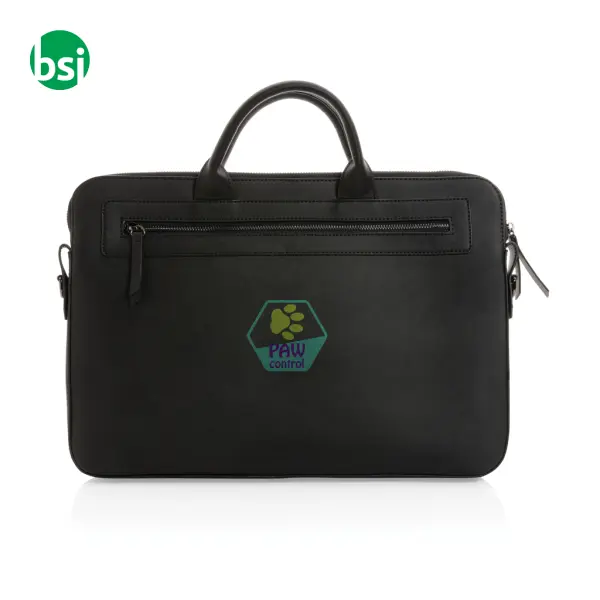 Swiss Peak GRS recycled PU 14 inch laptop bag -  6