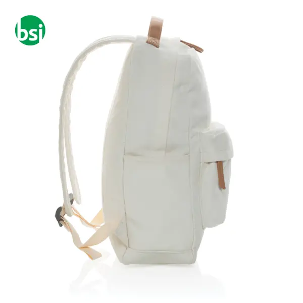 Impact AWARE 16 oz. recycled canvas backpack -  4