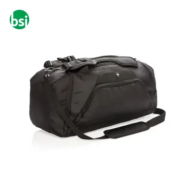 Swiss Peak RFID sports duffel & backpack