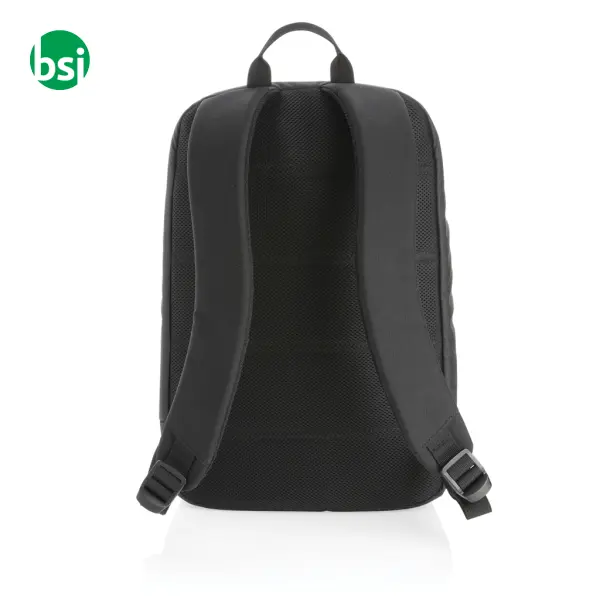 Swiss Peak laptop backpack with UV-C steriliser -  5