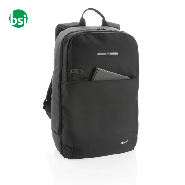 Swiss Peak laptop backpack with UV-C steriliser -  6