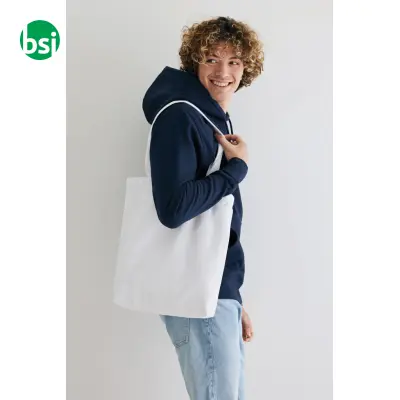 Impact AWARE Recycled cotton tote w/bottom 145g - Immagine 4