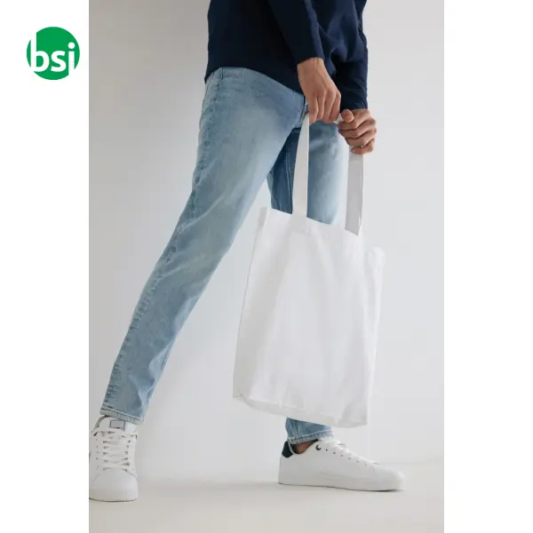 Impact AWARE Recycled cotton tote w/bottom 145g -  5