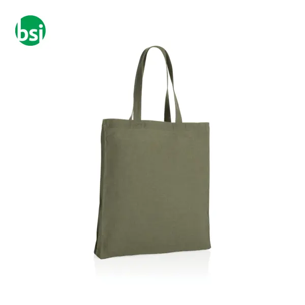 Impact AWARE Recycled cotton tote w/bottom 145g -  14