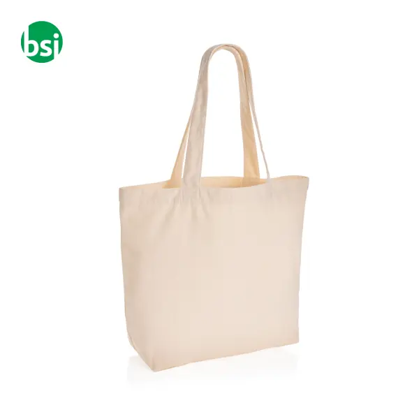 Impact Aware rcanvas 240 gsm shopper w/pocket -  2