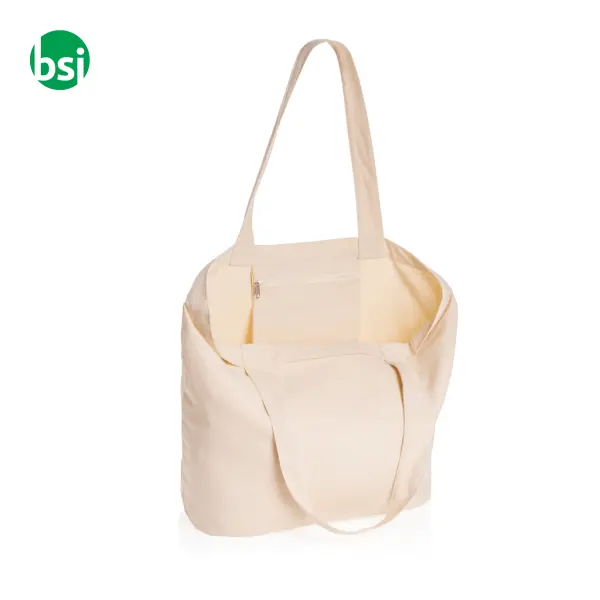 Impact Aware rcanvas 240 gsm shopper w/pocket -  3