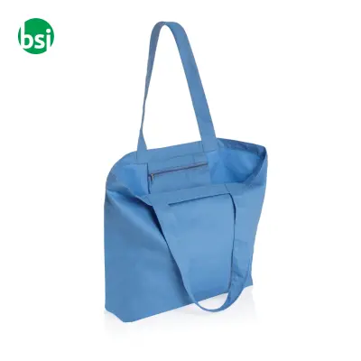Impact Aware 240 gsm rcanvas shopper w/pocket - Immagine 3