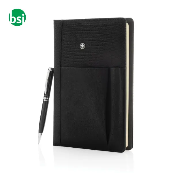 Refillable notebook and pen set -  1