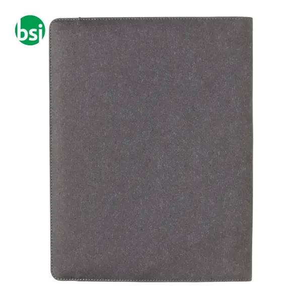 Recycled leather A4 portfolio -  4
