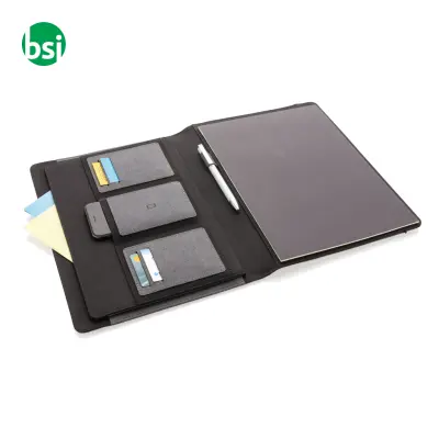 Recycled leather A4 portfolio - Immagine 6