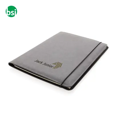 Recycled leather A4 portfolio - Immagine 9