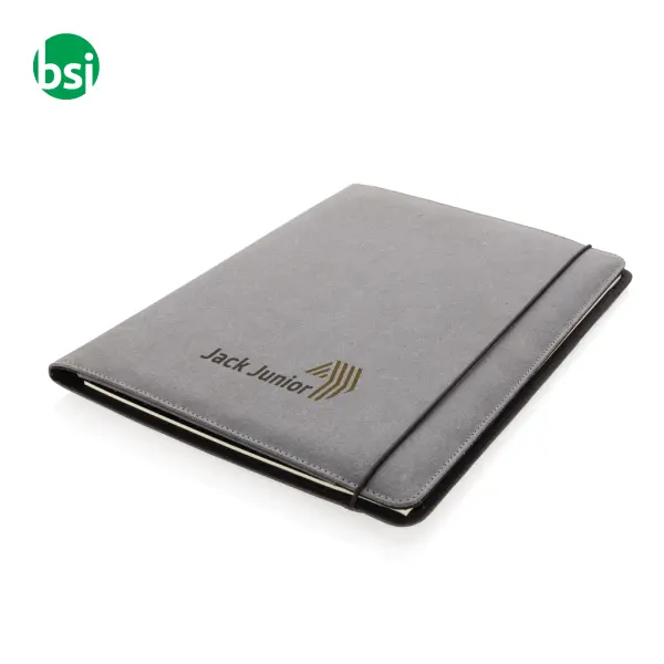 Recycled leather A4 portfolio -  9