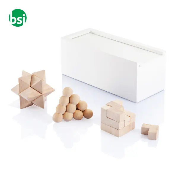 3 pcs brain teaser set -  1
