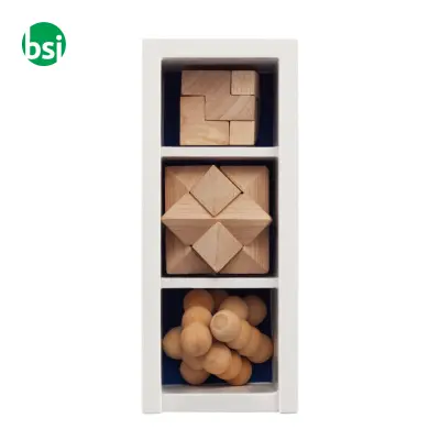 3 pcs brain teaser set - Immagine 3