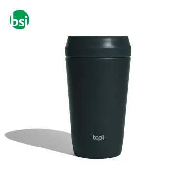 Topl Recycled Steel To Go Tumbler Patented 360 Lid 354ml