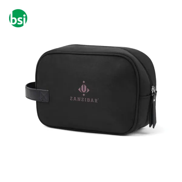 VINGA Marlow RCS recycled polyester toiletry bag -  6