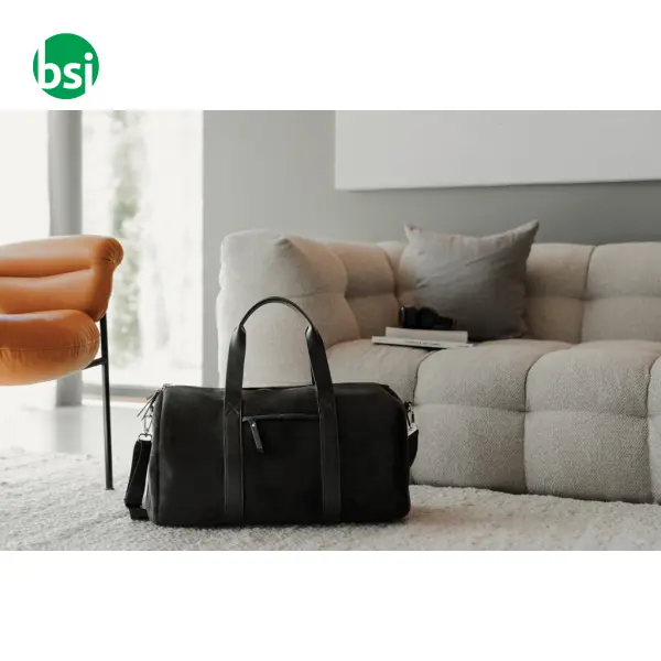 VINGA Marlow RCS recycled polyester weekend bag -  7