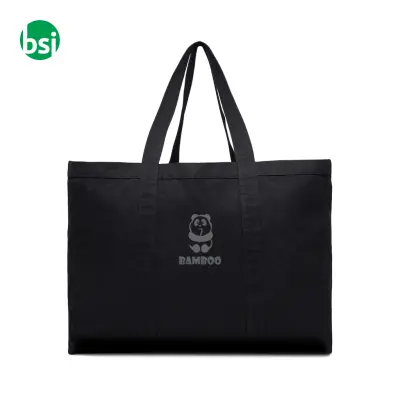 VINGA Hilo AWARE recycled canvas maxi tote bag - Immagine 4