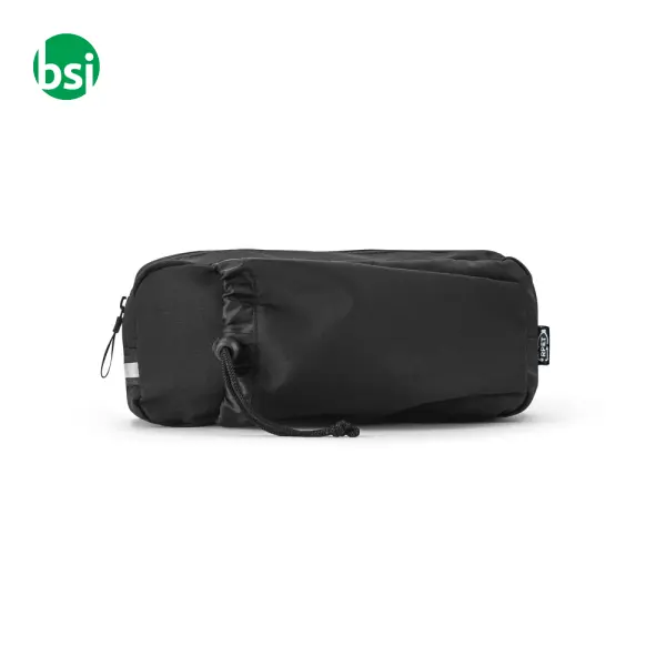 Recycled polyester waist bag - DELFOS POUCH -  2