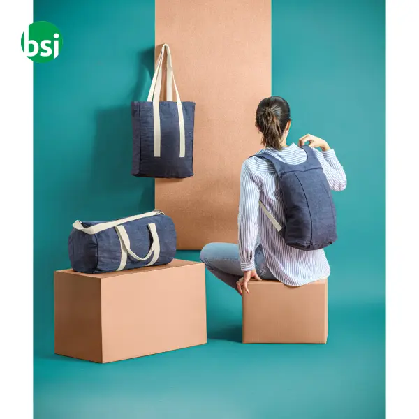 Denim backpack - DENIM BPACK -  8