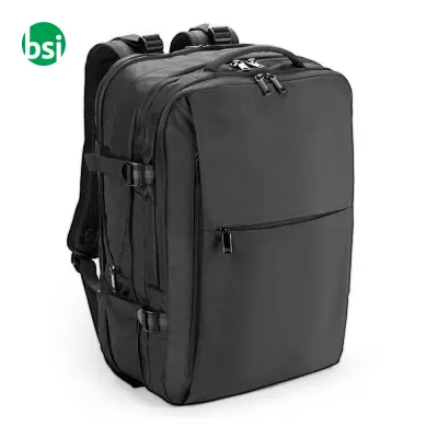 Recycled polyester travel backpack - DALLAS - Immagine 11