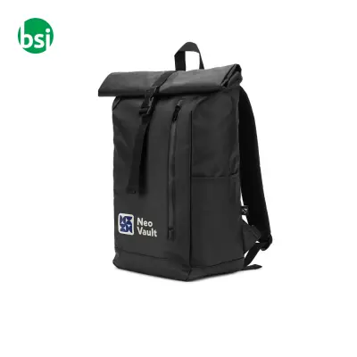 Roll top backpack with a zip system OSASCO BPACK - Immagine 9