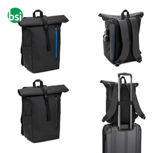 Roll top backpack with a zip system OSASCO BPACK -  1