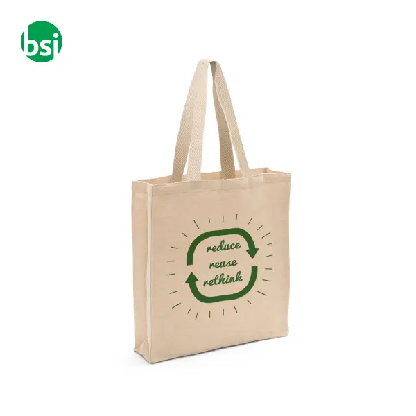 Juco bag 275 gr with inner pocket - PADOVA -  4