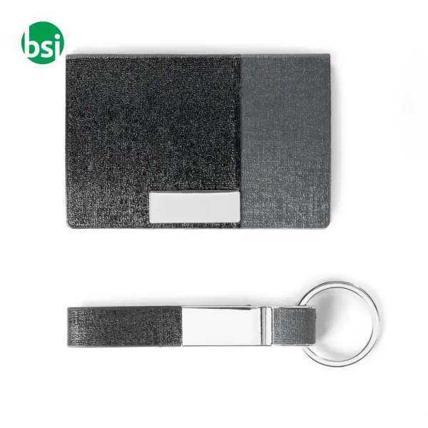 TRAVOLTA Card holder and keychain set -  5