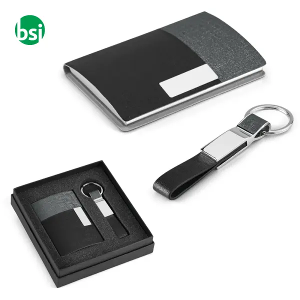 TRAVOLTA Card holder and keychain set -  1