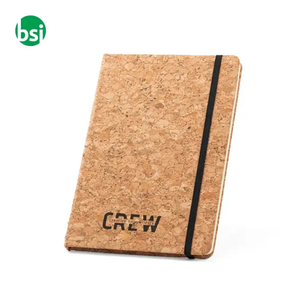 A5 notepad and ballpoint pen set in cork - FREUD -  6