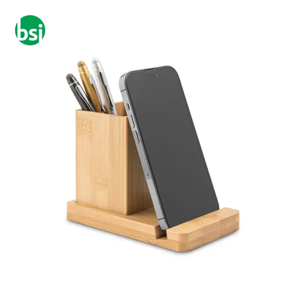 Desk set with mobile phone holder ERWIN -  5