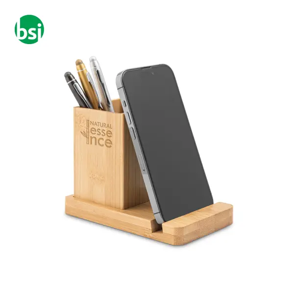 Desk set with mobile phone holder ERWIN -  6