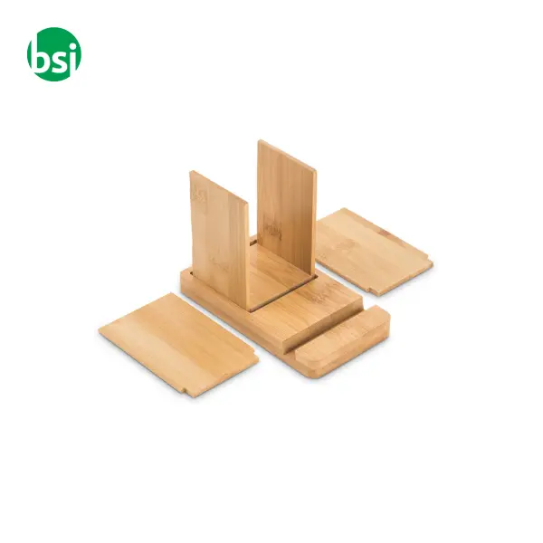 Desk set with mobile phone holder ERWIN -  7