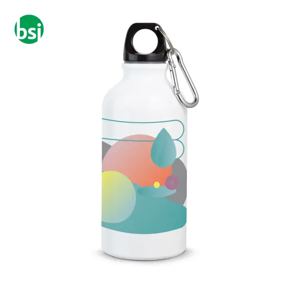 400 ml sublimation sports bottle - LANDSCAPE -  3