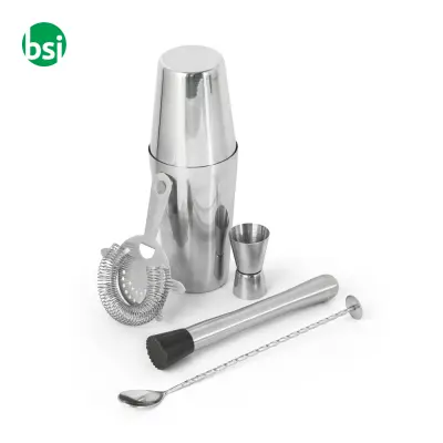 6-piece stainless steel cocktail set - BRAMBLE - Immagine 8