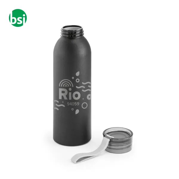 Aluminium bottle with PP cap 660 ml - RIO -  3